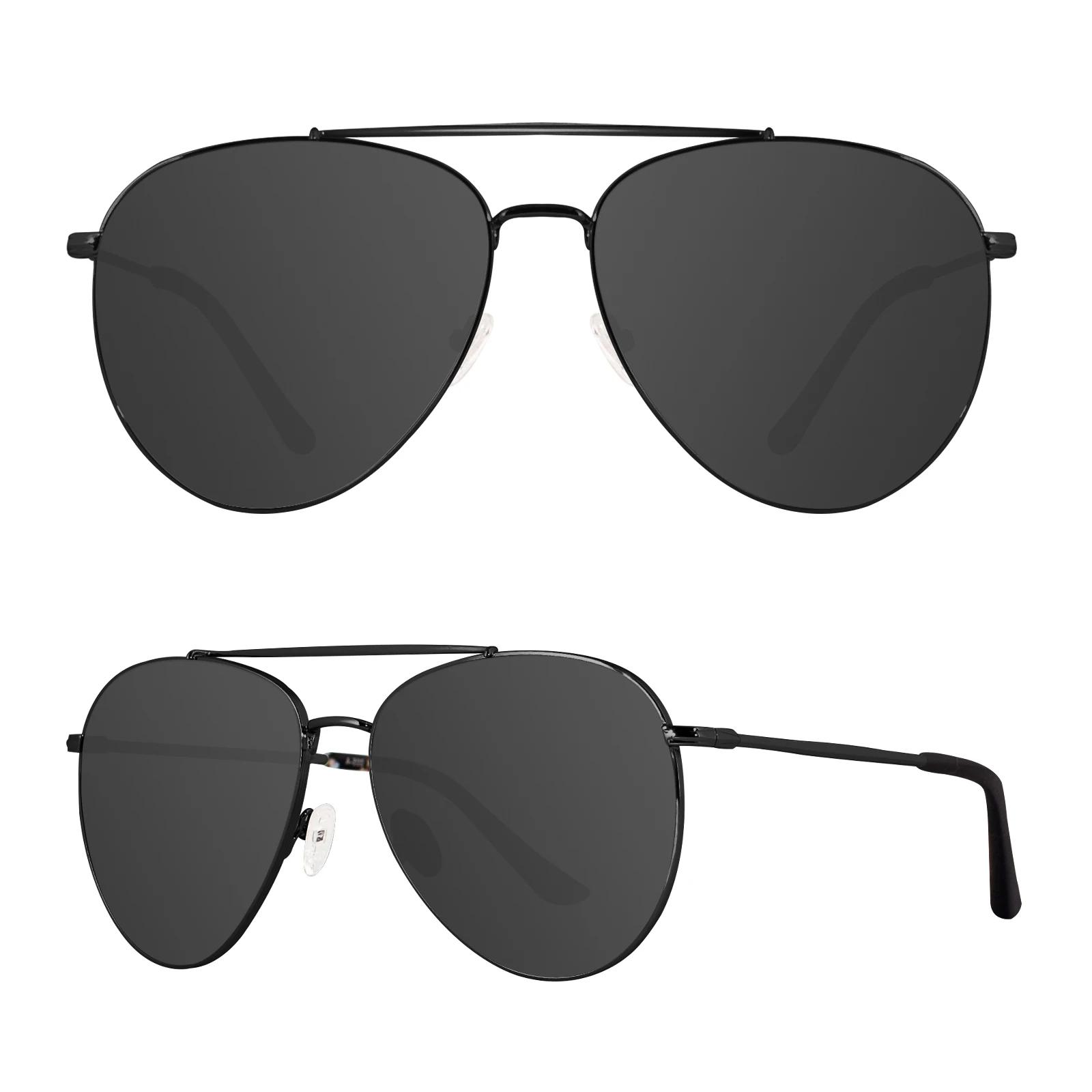 MAXJULI XL 사이즈 초대형 편광 선글라스, 대형 와이드 헤드, 남성용 금속 안경 8814, 148 mm